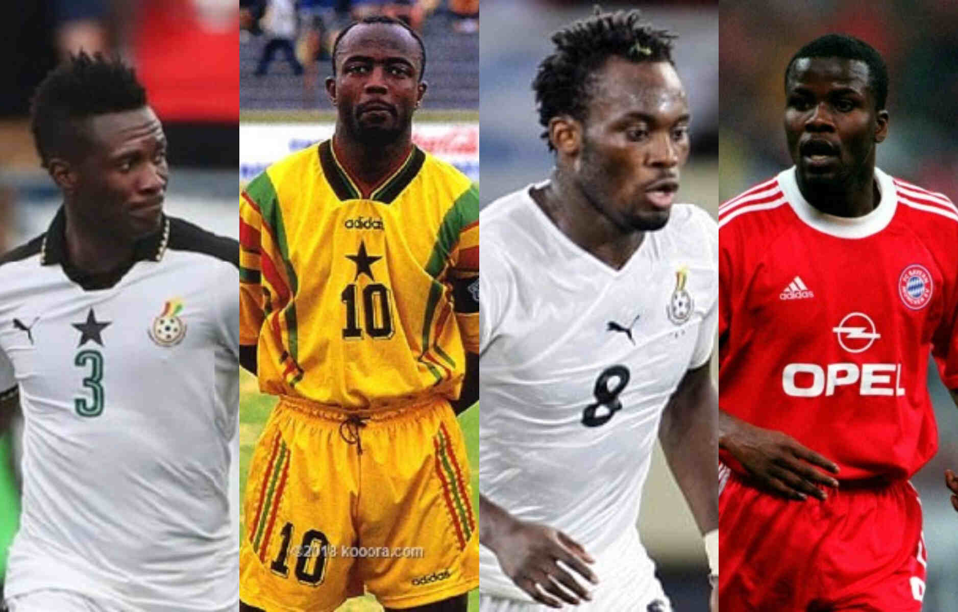Best Ghanaian Footballers of All Time